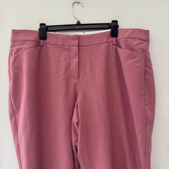 Lane Bryant Essentials Houston Trouser Rose Pink Pants Size 20 - Picture 3 of 6
